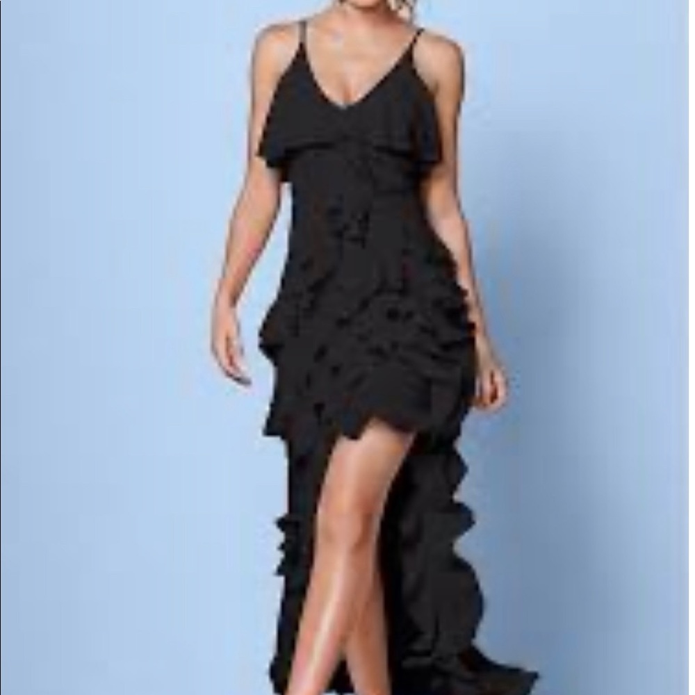 Venus Ruffle detail dress